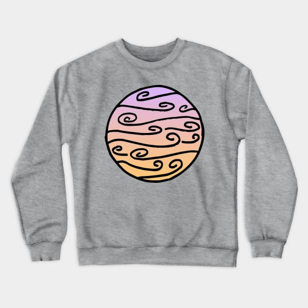 Neptun planet Crewneck Sweatshirt by ghjura